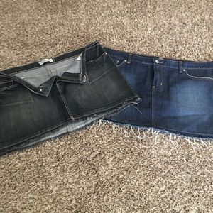 Old Navy Jean Skirts